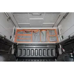 Sac en toile coté cabine hardtop camper Alu-Cab